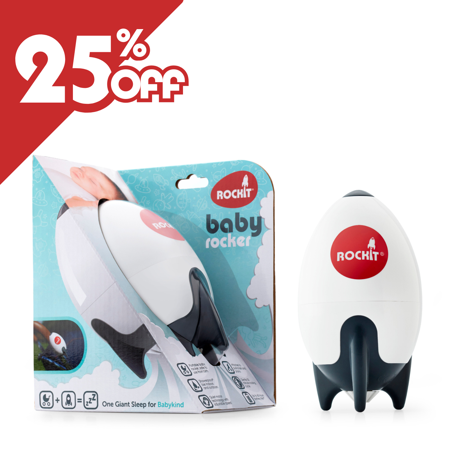 Rockit Baby Rocker (AA Battery Version)