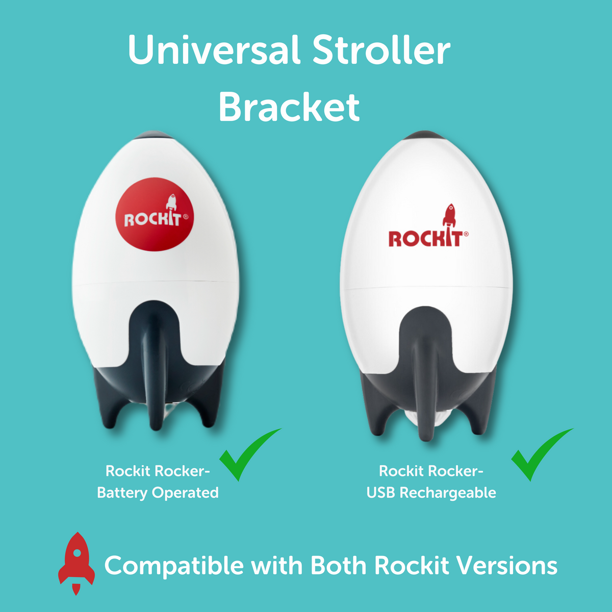 Spare Stroller Rotating Bracket |  Additional Rockit Rocker Strap | Free Shipping