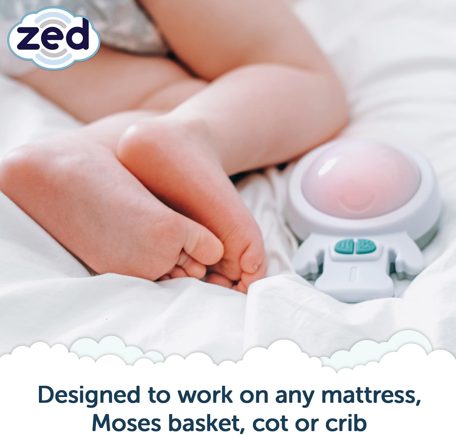 Zed Sleep Soother with Vibration & Night Light - Rockit Sleep Zed Sleep Soother with Vibration & Night Light - Rockit Sleep